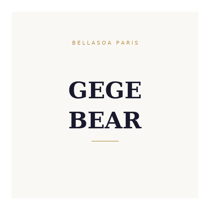 Gege Bear Glow Vivid Highlighter 2 | Bellasoa Paris