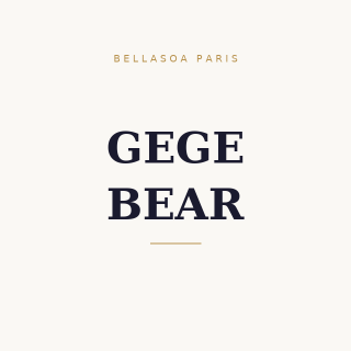 Gege Bear — Crème | Bellasoa Paris